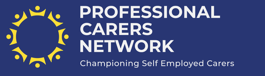 Professional Carers Networks logo bringing families and professional carers together.